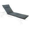 Bizzotto Cuscino per Lettino Bizzotto Poly180 Naturale, 63x190 cm - Antracite