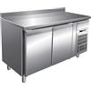 FORCAR-FREDDO G-SNACK2200TN - Tavolo refrigerato inox ventilato - 2 porte con alzatina