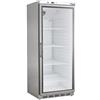 FORCAR-FREDDO G-ER600GSS Armadio refrigerato 1 porta a vetro - Capacità 570 Lt - Telaio in Acciaio inox