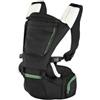 Chicco Hip Seat Carrier Marsupio Neonati Ergonomico da 0 Mesi a 15 kg, Porta Bebè 3in1 Multifunzione con Base Rigida Staccabile, Spallacci Imbottiti e Cappuccio Protettivo, 8 Posizioni - Pirate Black