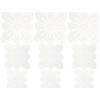 Healifty Set 15 Fogli Tela di Plastica 5.51X5.51In Rete a Griglia Petalo per Lavoretti Creativi DIY Borse E Progetti Fai da Te Materiale per Lavoretti Artigianali
