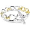 SWAROVSKI BRACCIALE DEXTERA T-BAR MIX M - l 17.5 cm