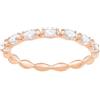 SWAROVSKI ANELLO VITTORE MARQUISE PLACCATO ORO ROSA, 52