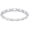SWAROVSKI ANELLO VITTORE MARQUISE PLACCATO RODIO, 60