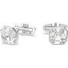 SWAROVSKI GEMELLI MILLENIA BIANCO, PLACCATI RODIO 5733306306