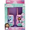 Lexibook, La casa delle Bambole di Gabby, Walkie-Talkie 200m, Gioco di Comunicazione per Bambini, Clip da Cintura, Funzionamento a Batteria, Rosa, TW12GDH