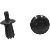 A ABSOPRO Clip Rivetti in Plastica da 5mm per paraurti e parafanghi per BMW E46, Nero (Set di 10)