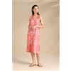 NOIDINOTTE ABITO DONNA SPALLA LARGA LA003593 SPICY ORANGE