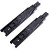 Tianher Guide per Cassetti,Tianher Guide Scorrevoli per Cassetti 200 mm 3 Pieghe Montaggio Laterale Resistente Capacità di Carico 45 kg Guide in Acciaio per Cuscinetti a Sfera Scorrevoli 8 Pollici (2 Pcs)