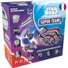 Asmodee - Star Wars Super Teams - Gioco da tavolo di gare di astronave per 2-4 giocatori di età superiore a 7 anni, gioco di carte con figurine, 30 minuti, versione francese