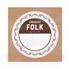 D'Addario BEB037W Folk Nylon - Corda singola avvolta in bronzo per chitarra, con pallino, .037