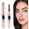 LORESJOY Piegaciglia Riscaldato, Piegaciglia Elettrico con 3 Riscaldamento Modalità, Portatile Heated Lash Curler per Tutte le Ciglia Portatile Trucco Strumento