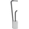 Gedy Wendy Colonna in Piedi, Resina, Bianco e Grigio, 16x20.4x69.80 cm