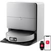 roborock Saros 20 Sonic Robot Aspirapolvere 36.000Pa, Motore HyperForce, Doppio Sistema Anti-Groviglio, AdaptiLift Chassis Supera Soglie da 8,8 cm (Bianco)