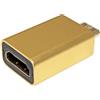 ROLINE Adattatore HDMI ROLINE GOLD, HDMI BU - HDMI Mini ST