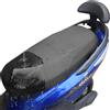 KOLZEMV Coprisella Moto Impermeabile - Rivestimento Sella Scooter Universale in Pelle Sintetica Elastica, coprisella moto, copri sella moto, Protezione Contro Pioggia, Neve E Agenti Atmosferici