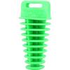 Keenso Terminale di scarico marmitta Terminale di scarico per tappo a 2 e 4 tempi ATV Quad Dirt(Green)