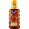 Nivea Carotene Bronze Spf6 - Olio Solare Spray per Abbronzatura Dorata e Naturale 200 ml
