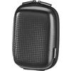 Hama borsa macchina fotografica compatta - Borsa fotografica rigida in materiale sintetico - Ideale come custodia fotocamera - Colore: nero