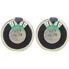 Garosa 2pz Altoparlante 8 Ohm 1W Diametro 28mm, Corno Stereo con Magnete Potente, Altoparlante per Audio Elettronica - Ricambio Ideale per Sistemi Sonori
