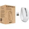Logitech mx anywhere 3s for business mouse ufficio mano destra rf senza fili + bluetooth laser 8000 dpi