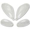 One by Camamoto Kit Gemme vetri frecce Trasparenti (cod 77206332 Kit Gemme vetri frecce Trasparenti Anteriori e Posteriori Compatibile con Piaggio Nrg 50cc mc2 -MC 3 Anno 1994-2005)