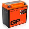GP-Pro Batteria al gel GP-PRO 12V 14Ah GTX14-BS batteria per scooter / moto, senza manutenzione sigillata precaricata simile a YTX14-BS / 51214
