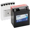Exide Batteria Exide Bike AGM 12V 6 Ah 100A moto con 6 bottigliette di acido incluso
