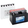 Exide Batteria Exide Bike AGM 12V 10 Ah 130A moto con 6 bottigliette di acido incluso