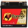 Banner Batterie avviamento BANNER, 12V, 6Ah, 115A/EN B00, per motociclette