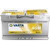 Varta LA95 - Batteria auto Professional AGM 12V / 95Ah / 850A