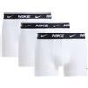 Nike Essential Cotton Stretch Trunk 3Pk Wht/Wht/Wht Boxer Uomo
