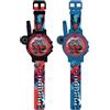 KIDS LICENSING Walkie Talkie E Orologio 2 In 1 Spiderman