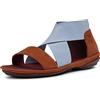 Camper Sandalo Right Nina-K200759, rosso, 36 EU, Colore: rosso, 36 EU