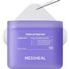Mediheal Pdrn - Confezione da 100 cuscinetti per toner estensibili, con squalano e glutatione per la cura della pelle a base di erbe, colore: Viola