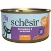 Schesir Sardine Cibo Umido per Gatti - 12x70 gr - Sgombro e Sardine - IN PATE'
