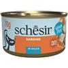 Schesir Sardine Cibo Umido per Gatti - Sardine - 12x70 gr - IN SALSA