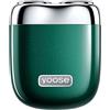 YOOSE-MINI 2 Rasoio leggero, materiale in lega, rasoio elegante e portatile, facile da pulire e mantenere, verde