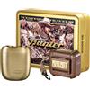 yoose MINIS Bounty Hunter - rasoio elettrico, portatile, impermeabile IPX7, USB-C, lame magnetiche - ideale per i viaggi e l'outdoor (oro)