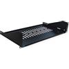 VALUE rack per apparecchiature da 19 pollici 2 U, P: 250 mm, max. 15 kg, a U, nero