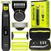 Philips OneBlade Pro 360 QP6542/15, rasoio con custodia per il viso e per il corpo, rifinitore