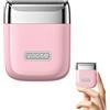 Yoose Nano Rasoio elettrico intimo per donne, bagnato e asciutto, IPX7, USB-C, rosa