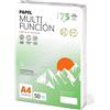 OFITURIA Foglio A4 75 g, carta multiuso per stampante, fogli per stampanti laser e ad iniezione, fotocopiatrice, per uso ufficio, materiale scolastico, confezione di fogli - Ofituria (75 g, 50 h)