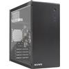 Extremebit PC Computer Desktop Assemblato i5-12400 Ram 16Gb SSD 500Gb NVMe Windows 11 Nero