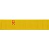 AUTOKIT Targa Ripetitrice Gialla per Rimorchi Completa di Lettere e numeri Roulotte