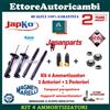 KIT COMPLETO AMMORTIZZATORI VOLKSWAGEN VW GOLF 5 + TAMPONI PARAPOLVERE SUPPORTI