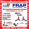 FRAP KIT 4 BRACCI RINFORZATI +BIELLETTE+GOMMINI FRAP ALFA 147-156-GT SUPERIORI INFER