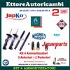 KIT 4 AMMORTIZZATORI VOLKSWAGEN VW GOLF V 5 DAL 2003 + TAMPONI PARAPOLVERE