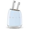 SMEG KBSF02PB, Blocco coltelli 50's Style, Pastel blue