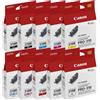 Canon PFI-5100 MBK/PBK/C/M/Y/PC/PM/R/GY/CO Cartuccia d'inchiostro Multipack 10 colori